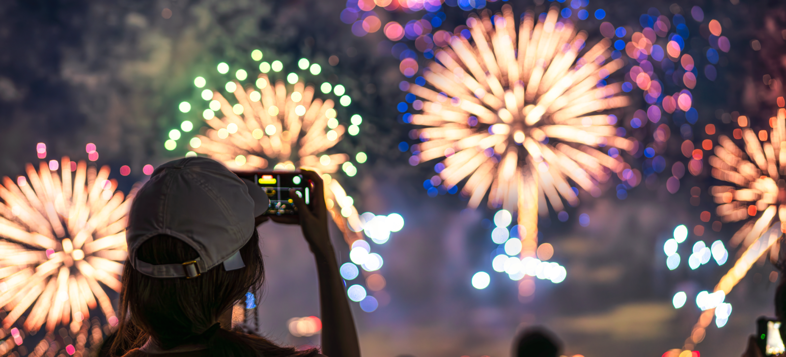 Fireworks Banner